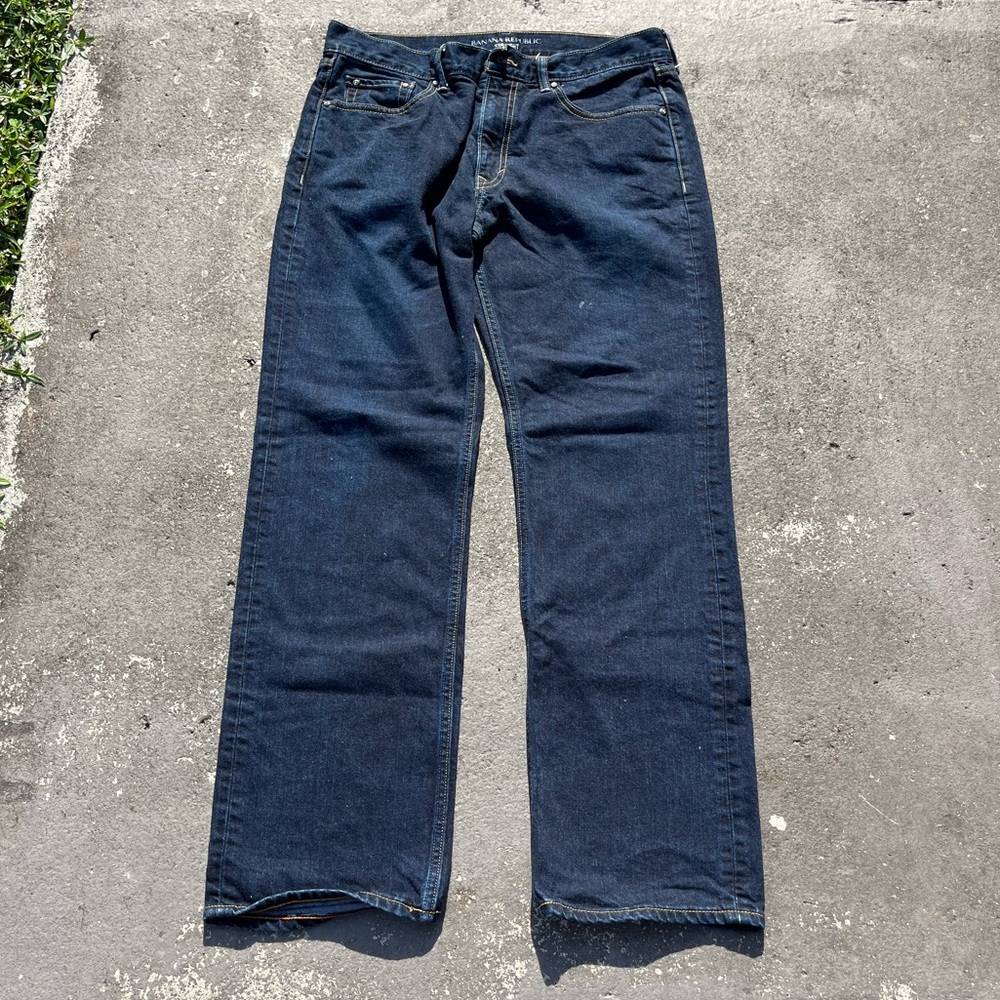 Men’s Banana Republic Casual Fit Dark Blue Denim Jeans